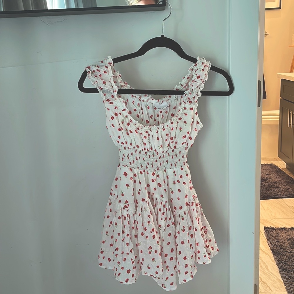 White summer dress